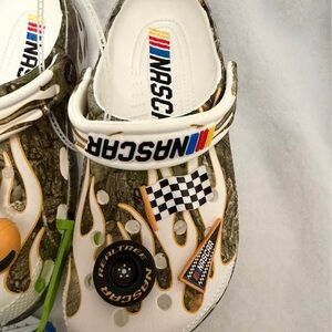 CROCS Kids Sandals with Flame and Racing Design